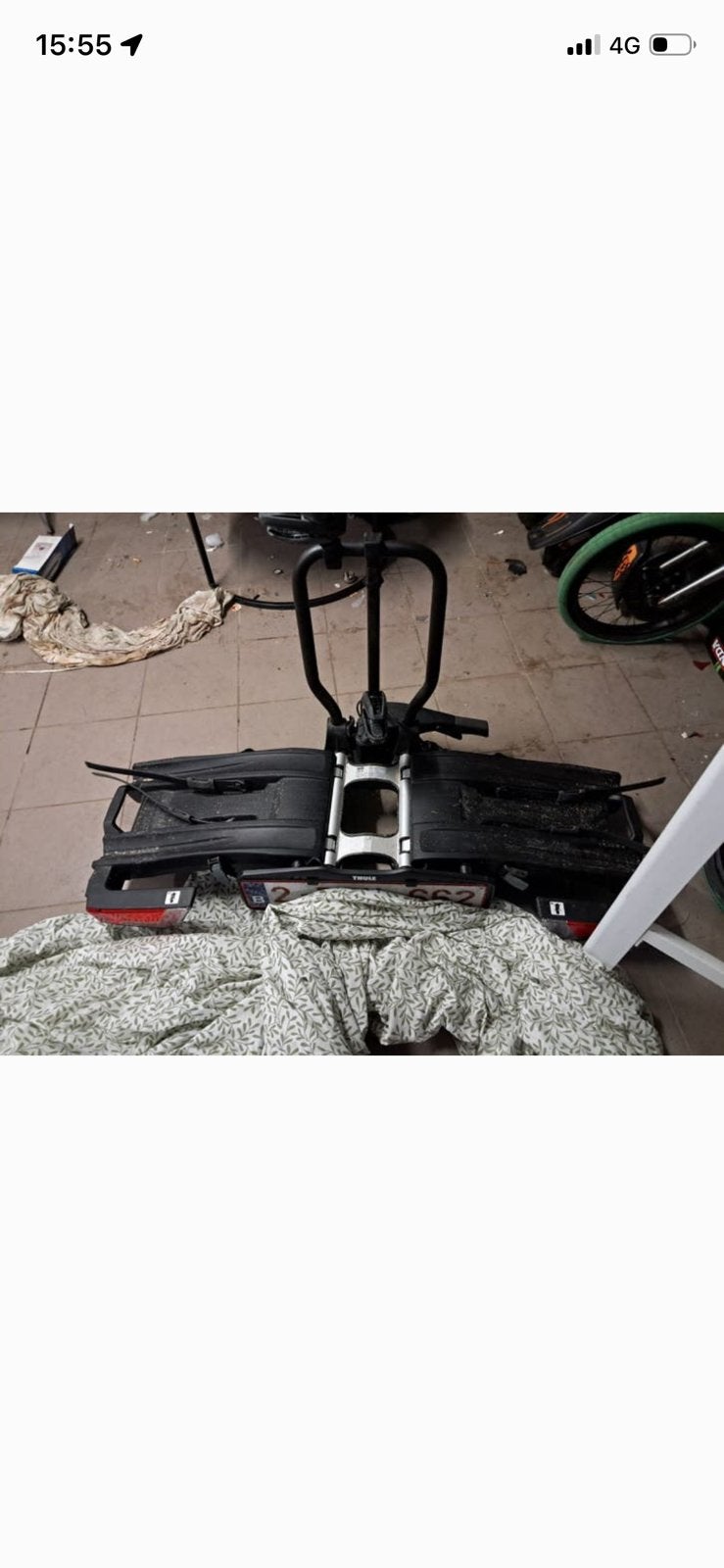 Thule easyfold xt, Auto diversen, Fietsendragers, Ophalen, Zo goed als nieuw