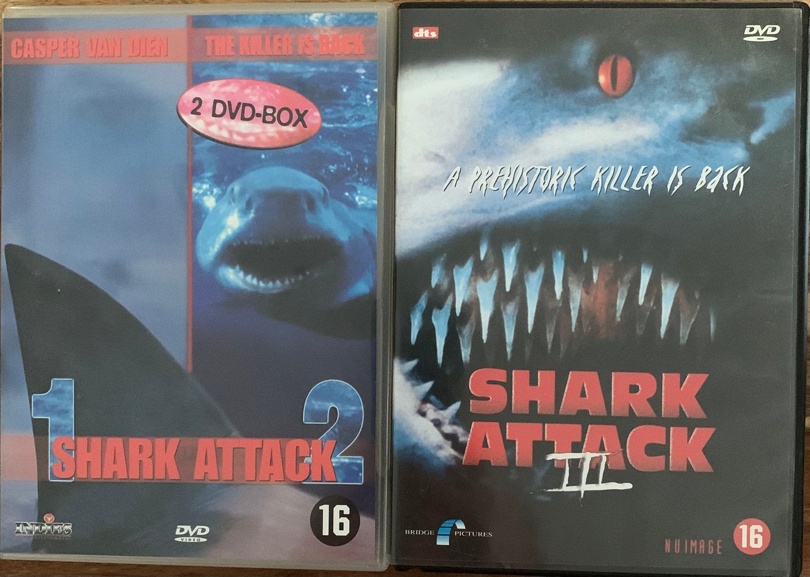Shark Attack 1,2 en 3, CD & DVD, DVD | Horreur, Enlèvement ou Envoi, Comme neuf