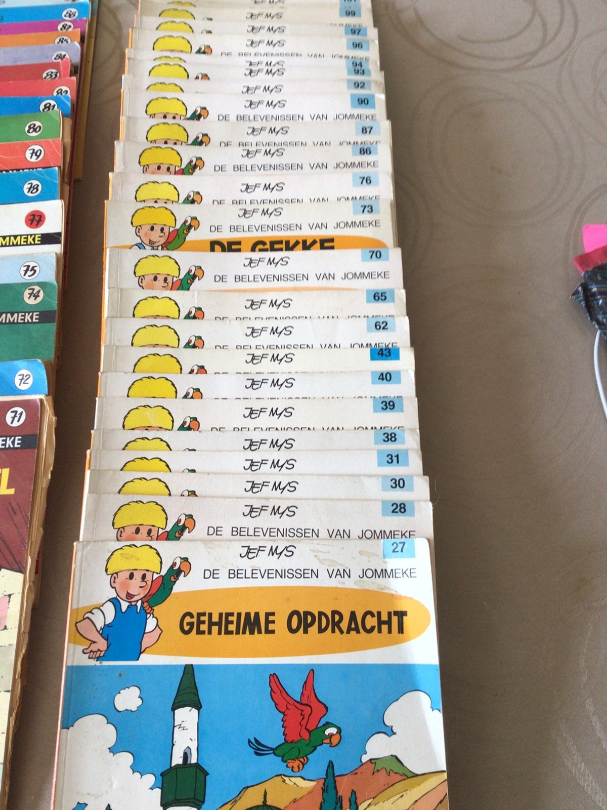 Debelevenissen van Jommeke - kleur 26 stiks, Boeken, Strips | Comics, Meerdere comics, Ophalen of Verzenden, Gelezen, Europa