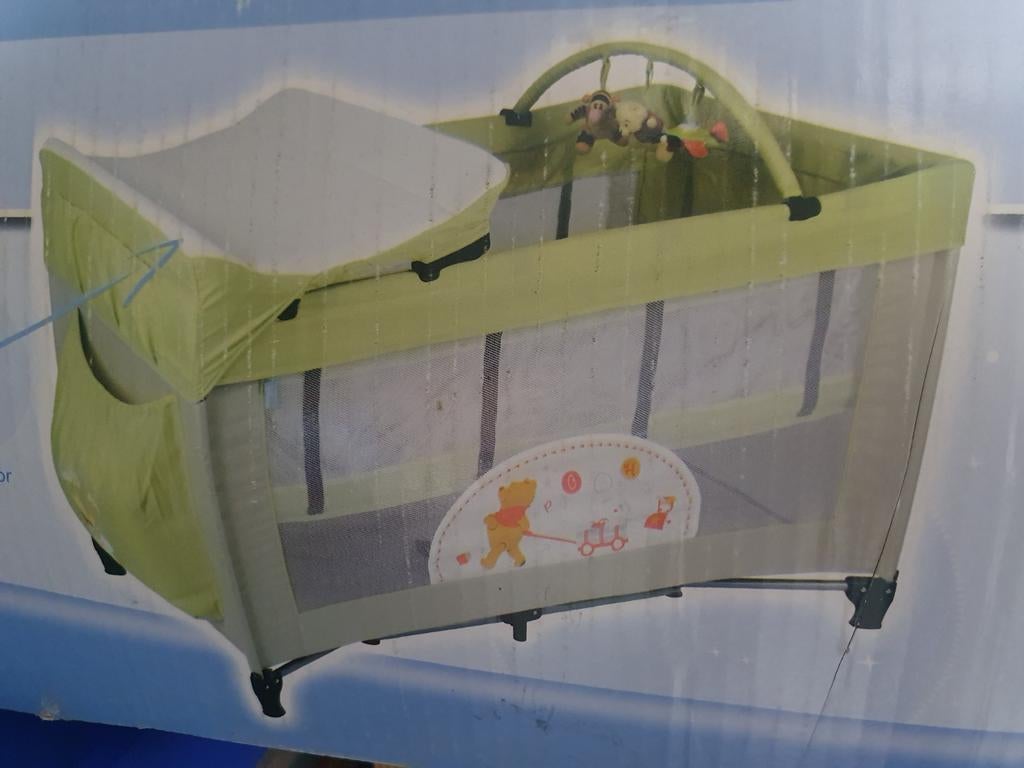 Opvouwbaar kinderbedje Winnie The Pooh inclusief luiertafel, Ophalen
