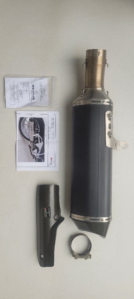 Remus sportuitlaat voor BMW R1200RT LC, Motoren, Ophalen, Gebruikt