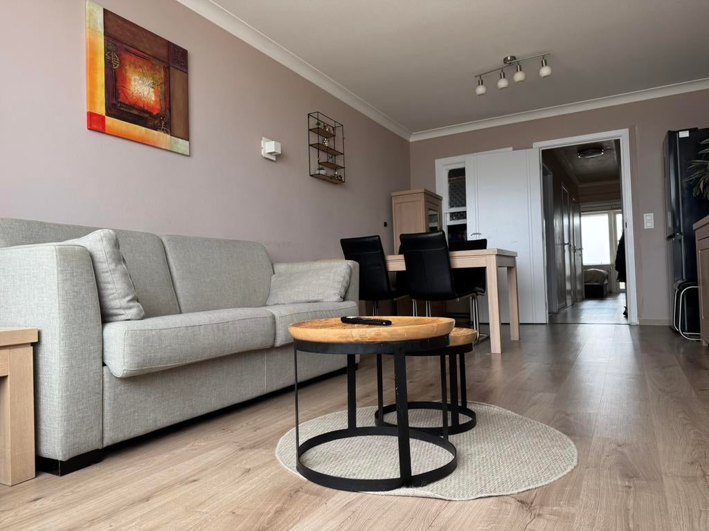 Vakantie app met frontale zeedijk in Blankenberge te huur, Vakantie