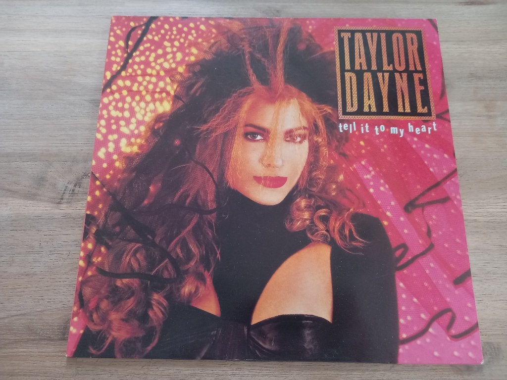Vinyl LP Taylor Dayne Tell it to my heart Synth Pop 80s, Enlèvement ou Envoi, 12 pouces