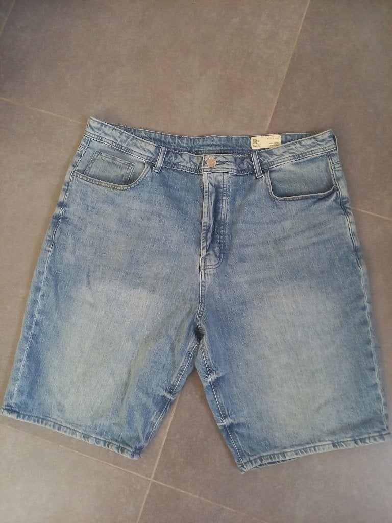 Korte jeans, Kleding | Heren, Spijkerbroeken en Jeans, Ophalen, Blauw, Zo goed als nieuw, Denim & co