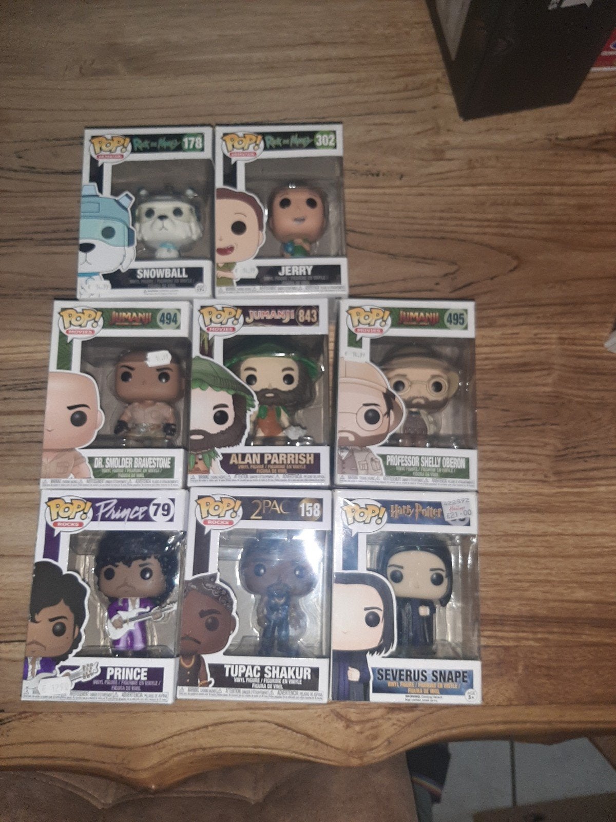 Funko pops, Ophalen, Zo goed als nieuw