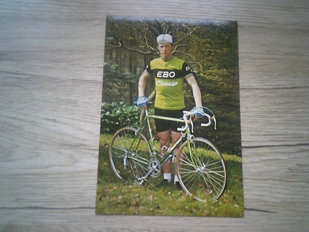 AALST: Wielrenner - Johan Van Uffel - EBO Cinzia 1976, Ophalen of Verzenden, 1980 tot heden, Ongelopen, Sport en Spel