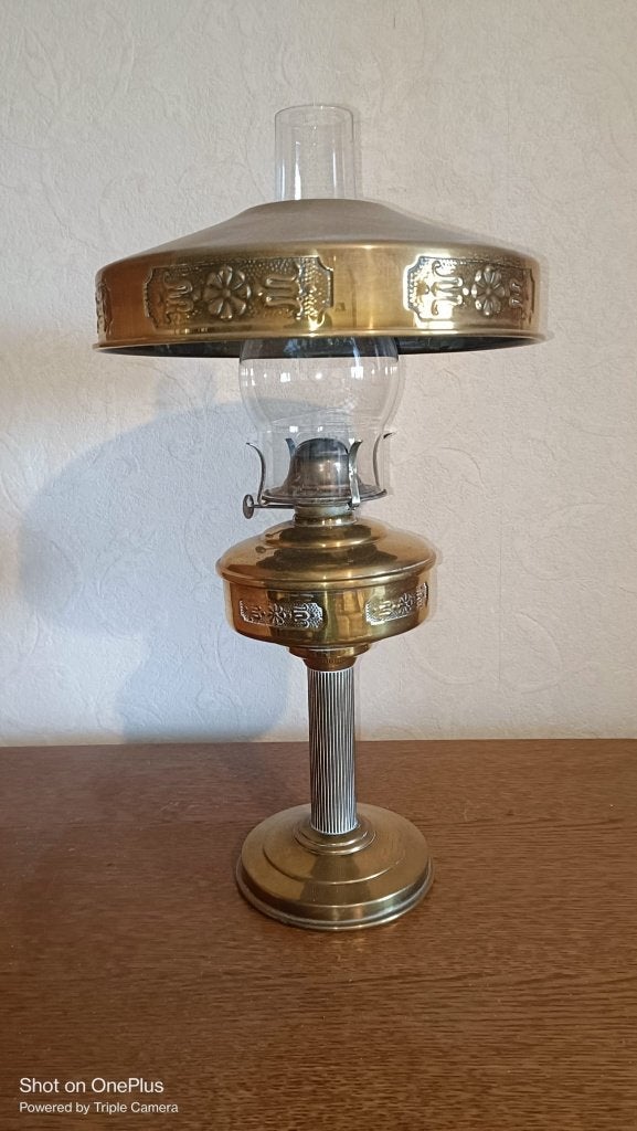 kopere olielamp, Ophalen