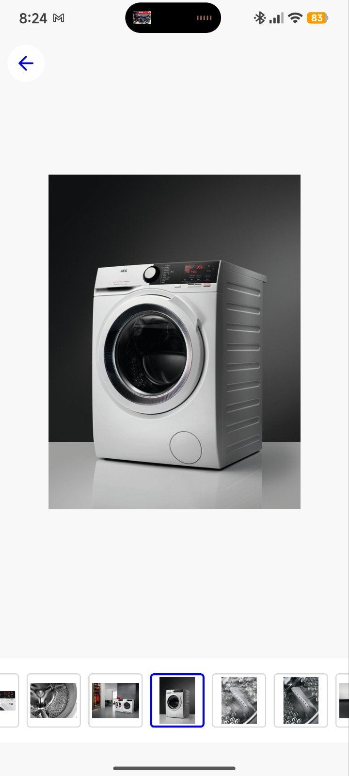 AEG 7000serie wasmachine, Electroménager, Lave-linge, Enlèvement, Utilisé