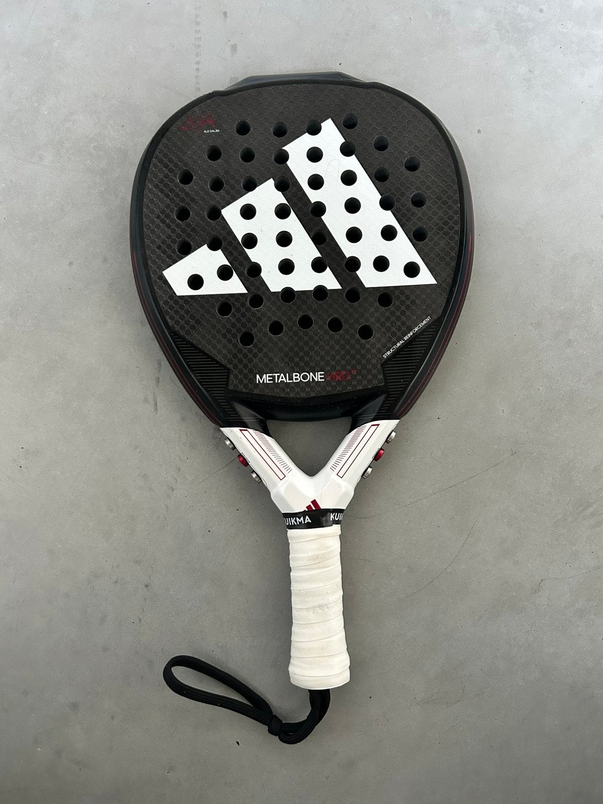 Adidas Metalbone HDR+ padel racket, Ophalen of Verzenden, Zo goed als nieuw