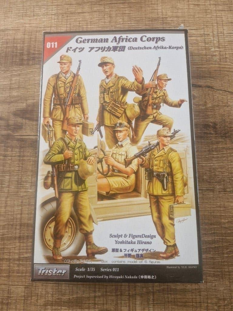 Tristar 1/35 German Afrika Korps, Ophalen of Verzenden, Nieuw, 1:35 tot 1:50, Figuur of Figuren