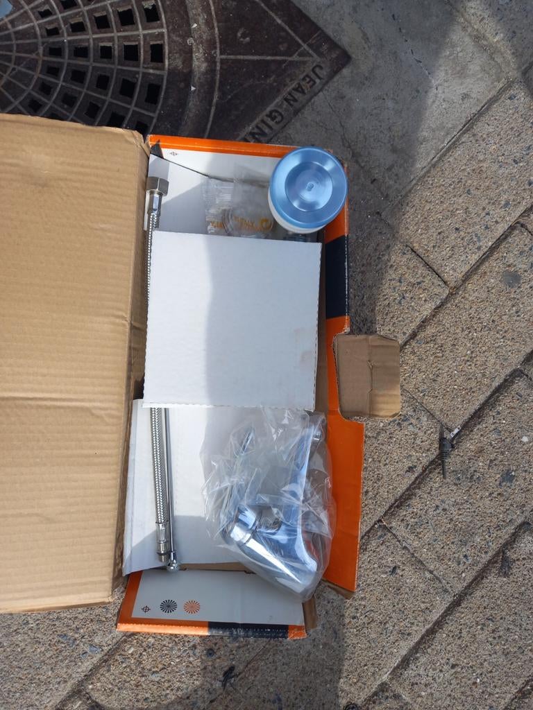 mitigeur lavabo neuf, Bricolage & Construction, Sanitaire, Enlèvement, Lavabo