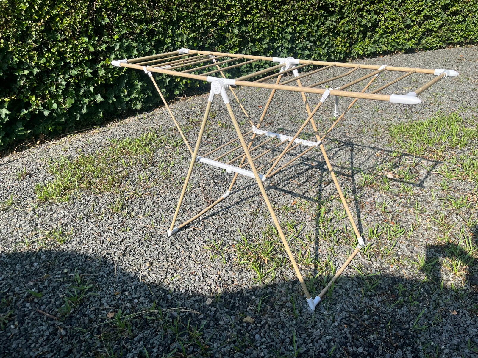 Droogrek opvouwbaar hout look, Ophalen, Zo goed als nieuw
