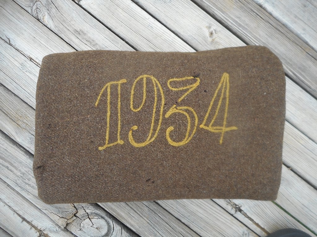 couverture 1934 Armée Belge ABBL, Envoi