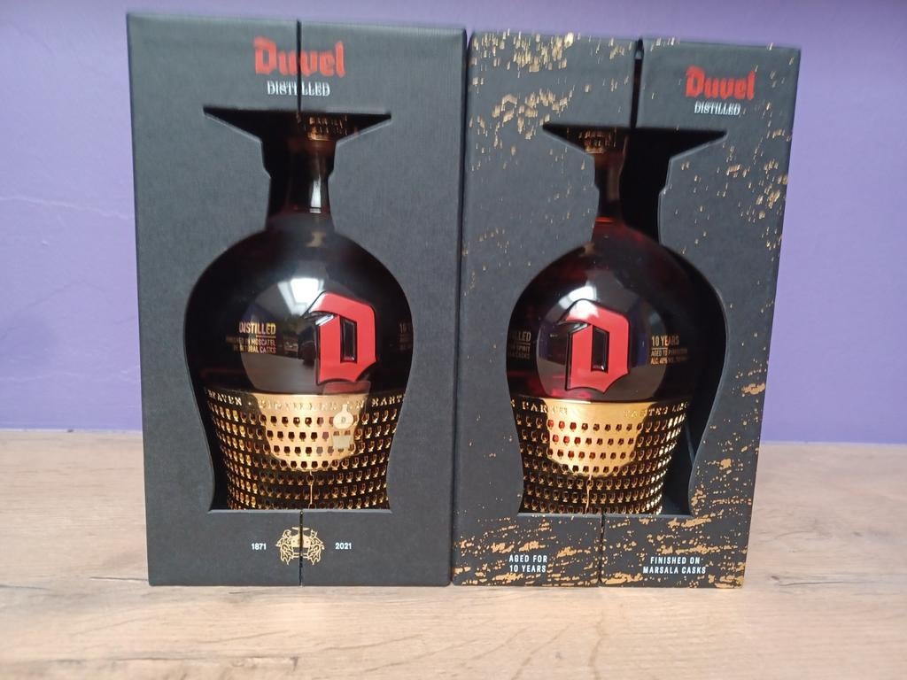 Duvel Celebration Bottles 2021+2023, Ophalen of Verzenden, Zo goed als nieuw, Flesje(s), Duvel