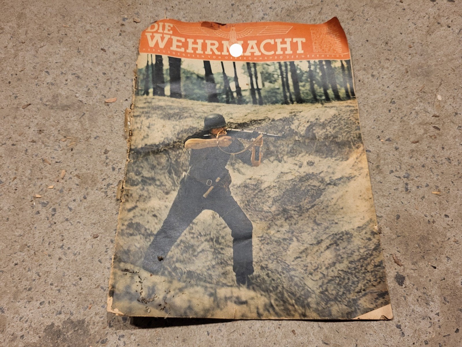 Magazine Wehrmacht, Allemagne 2WW, Verzenden