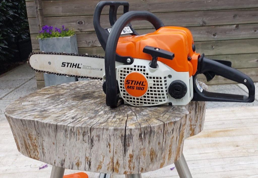 Stihl kettingzaag MS 180 (nieuwprijs 357€), Ophalen, Still, Kettingzaag, Zo goed als nieuw