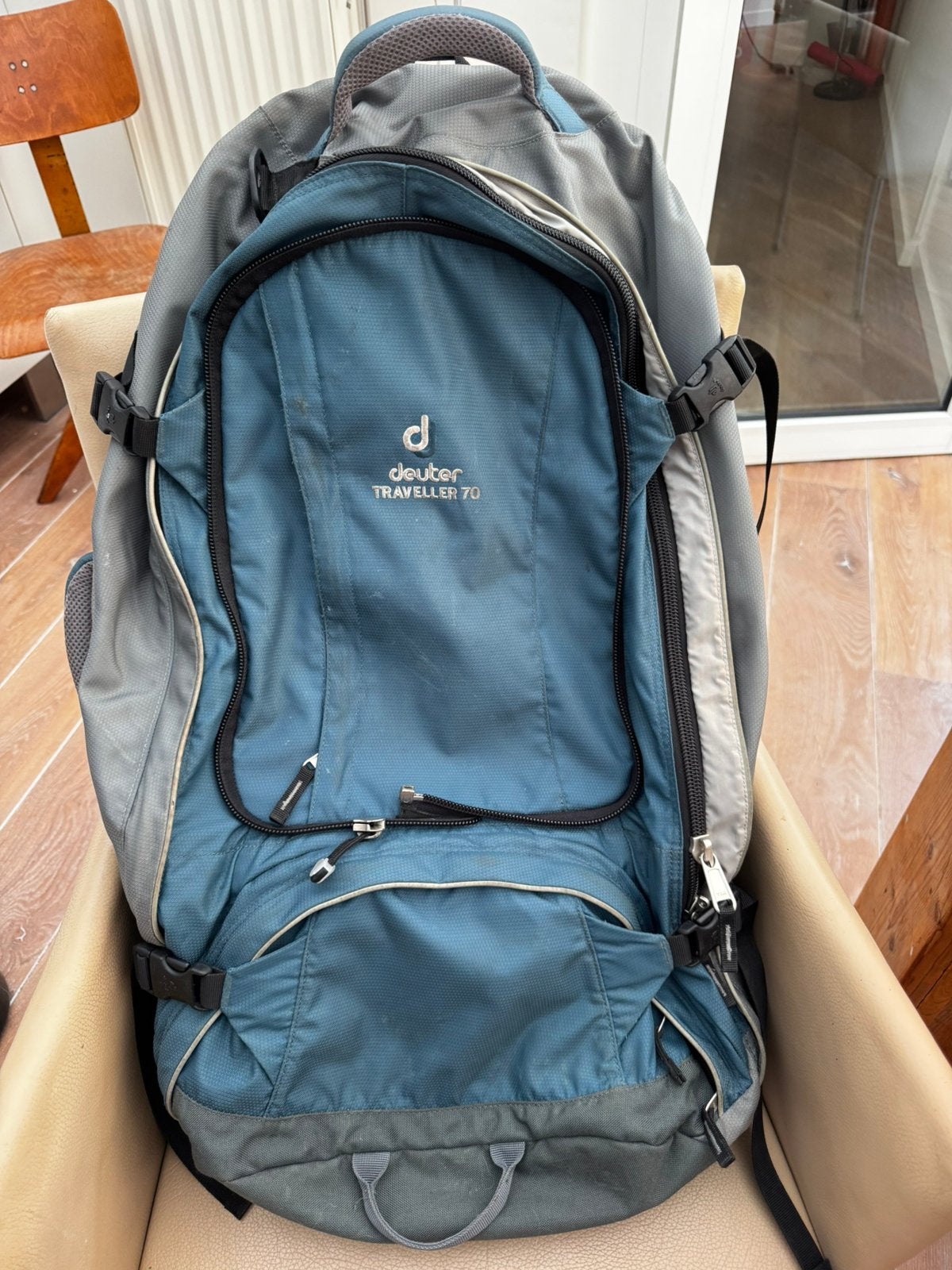 Rugzak Deuter Traveller 70, Ophalen, 40 cm of meer, Gebruikt, Trekking
