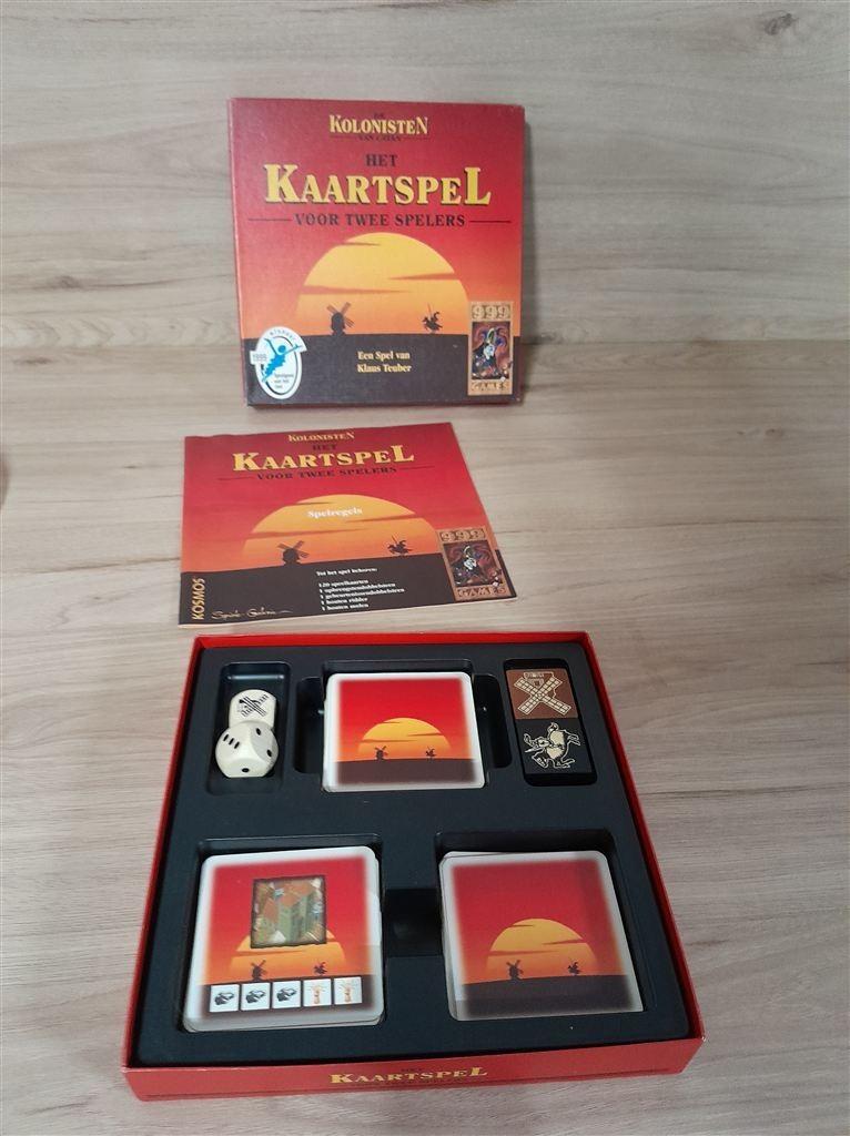 Kolonisten van catan het kaartspel - 999 games - s3139, Hobby en Vrije tijd, Verzenden, Zo goed als nieuw