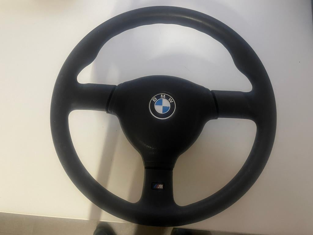 originele bmw e30 m-technic 2 klein 370mm sportstuur, Enlèvement, BMW