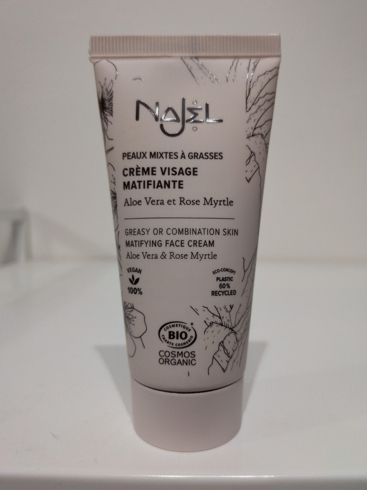 Crème visage bio matifiante, Enlèvement ou Envoi, Neuf, Tout le visage, Soins