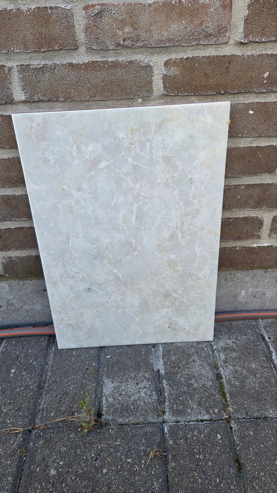 Tegels, Tuin en Terras, Ophalen