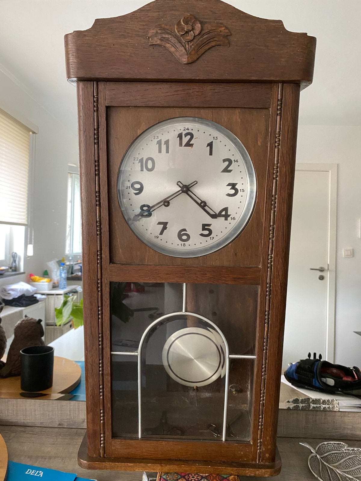 Antieke klok uit 1920, Antiek en Kunst, Antiek | Klokken, Ophalen