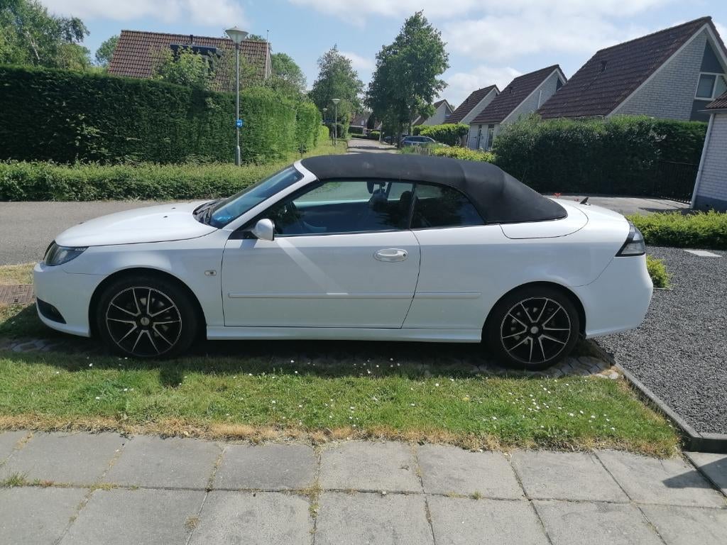 saab 9-3 cabrio, diesel, BJ 2010, Autos, Saab, Particulier, Saab 9-3, ABS, Airbags, Air conditionné, Ordinateur de bord, Verrouillage central