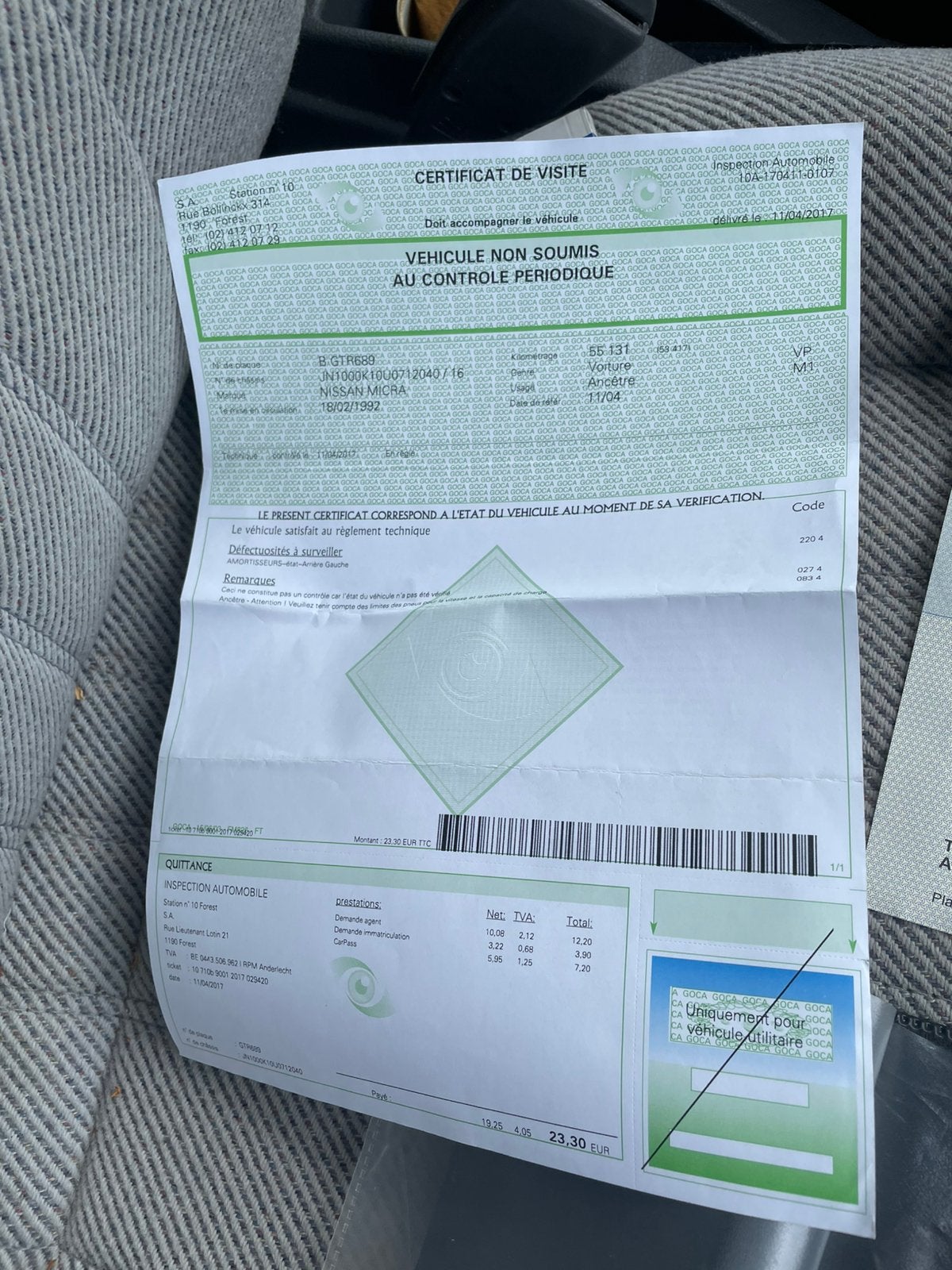 Nissan micra 1200 essence 1991, foto 3