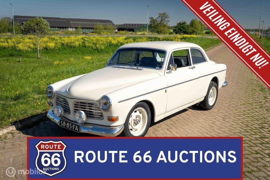 Volvo Amazon | 1968 | Route 66 Auctions, Zwart, Bedrijf, Handgeschakeld, Overige carrosserie