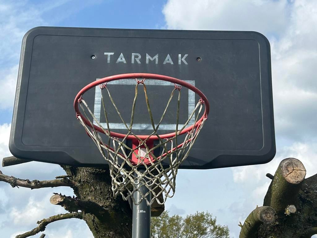 Basketring en paal, Sport en Fitness, Basketbal, Ophalen, Gebruikt, Ring, Bord of Paal