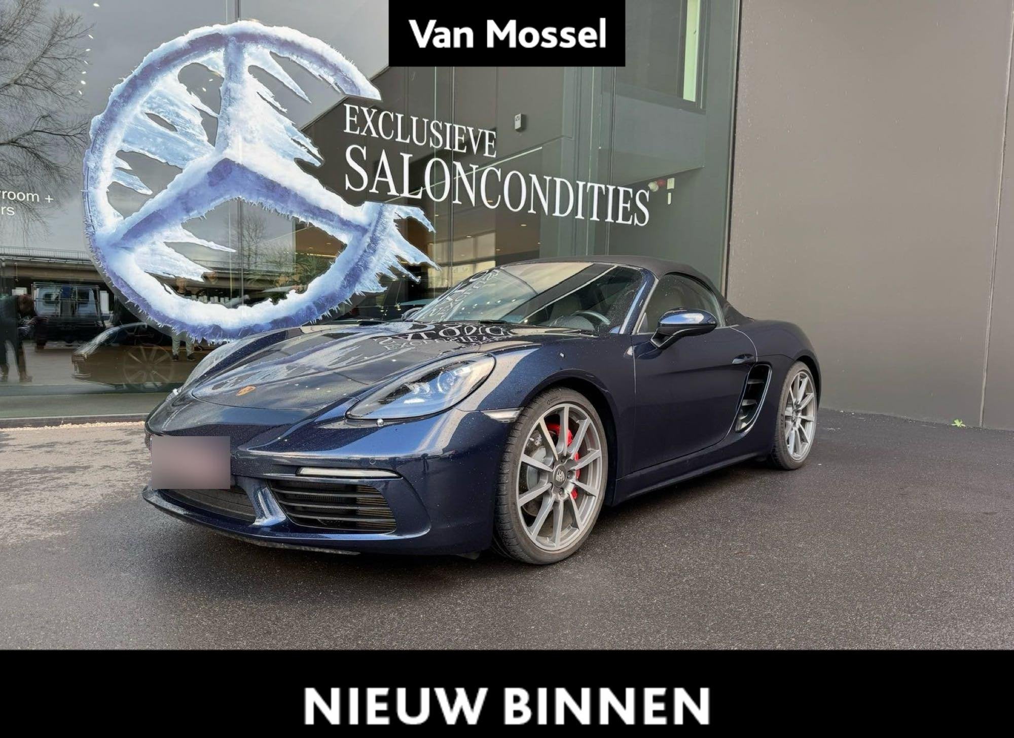Porsche 718 2.5 Boxster S (automatique), Autos, Achat, Entreprise, 2 places, Noir