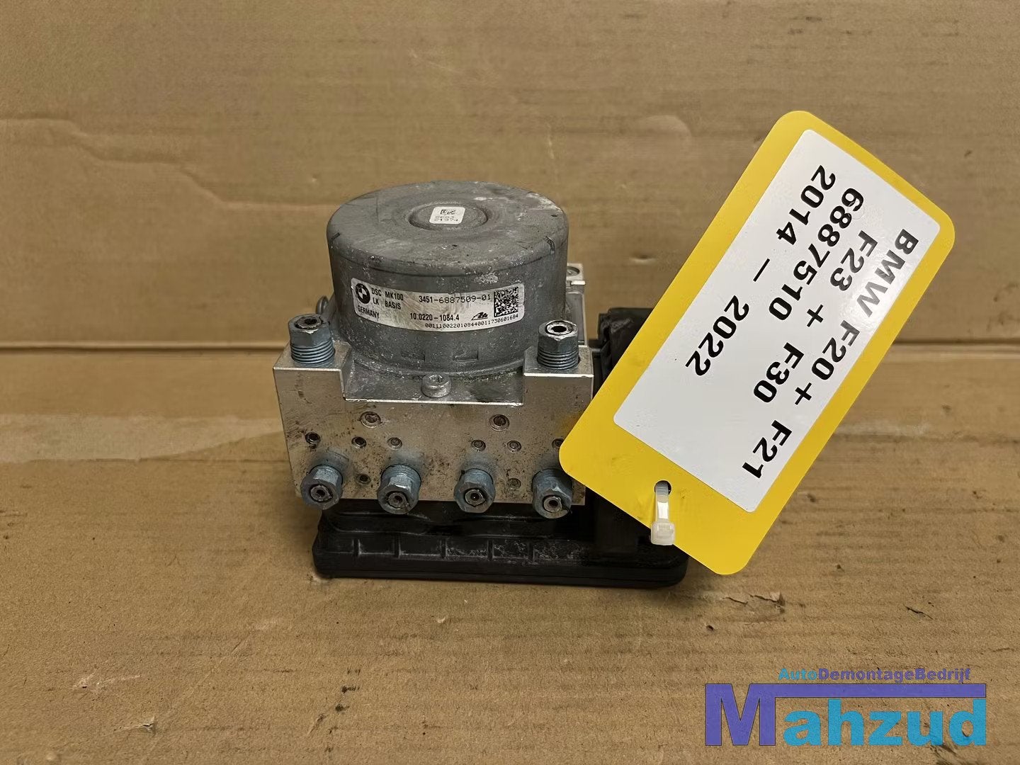 BMW 1 3 SERIE F20 F21 F30 Abs pomp 6887510 2014-2022, Petuelring 130
80788  Munich, DE, Info@bmw.de, Utilisé, BMW
