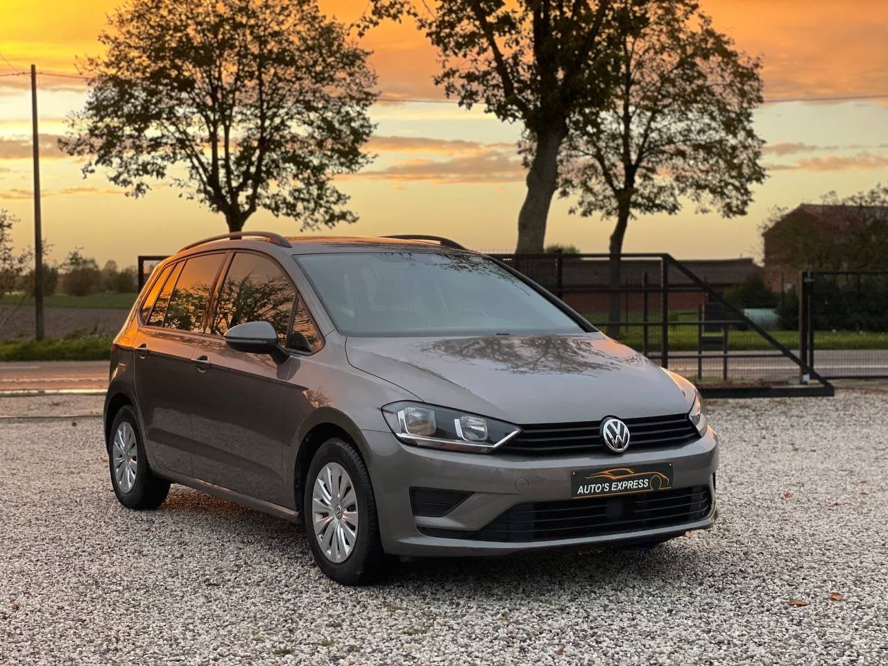 Volkswagen Golf Sportsvan/Benzine/Navi/Clima/Camera/Garantie, 1197 cm³, Argent ou Gris, Achat, Euro 6