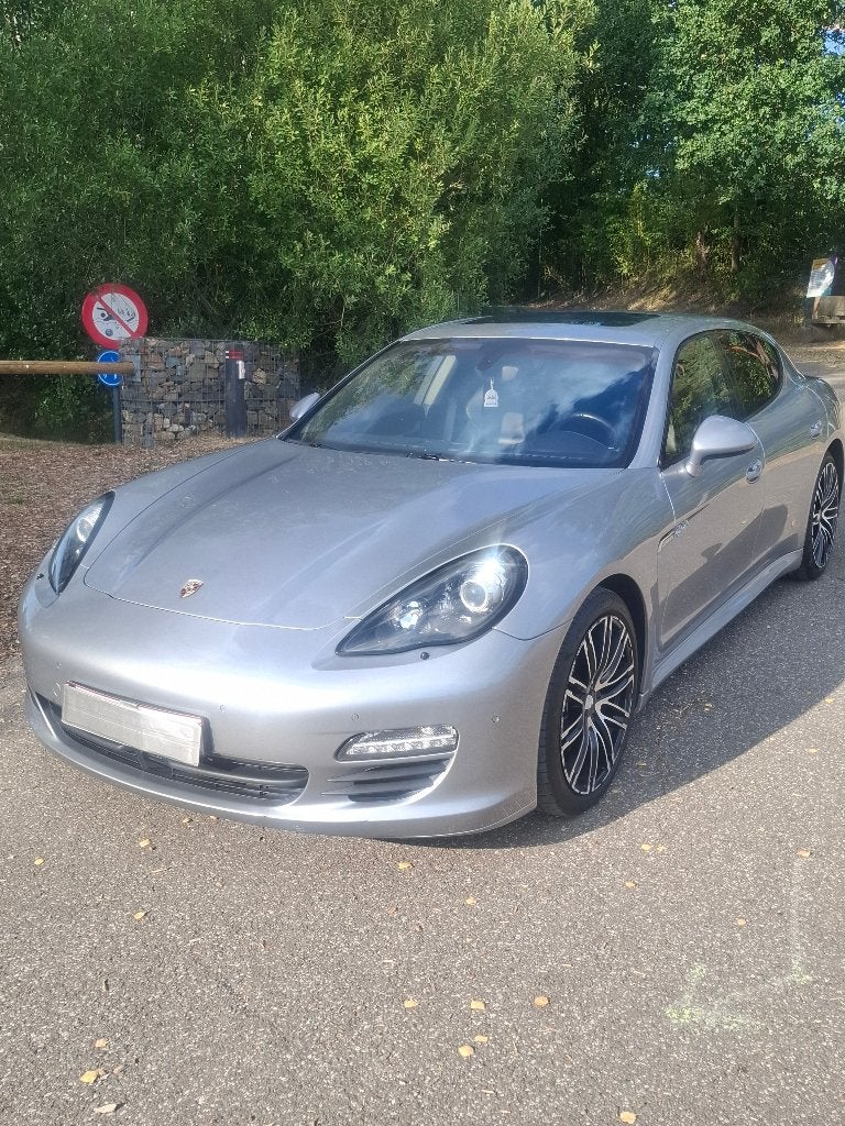 porsche panamera S 3.0 benz/hybride, Zwart, Leder, 5 deurs, 245 kW