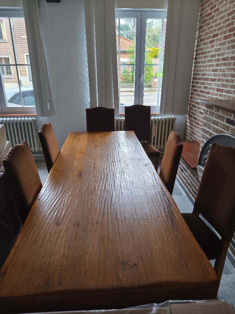 eiken eetkamer, Huis en Inrichting, Ophalen, Gebruikt