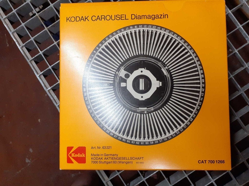 Kodak Dias Carrousel, Ophalen, Zo goed als nieuw