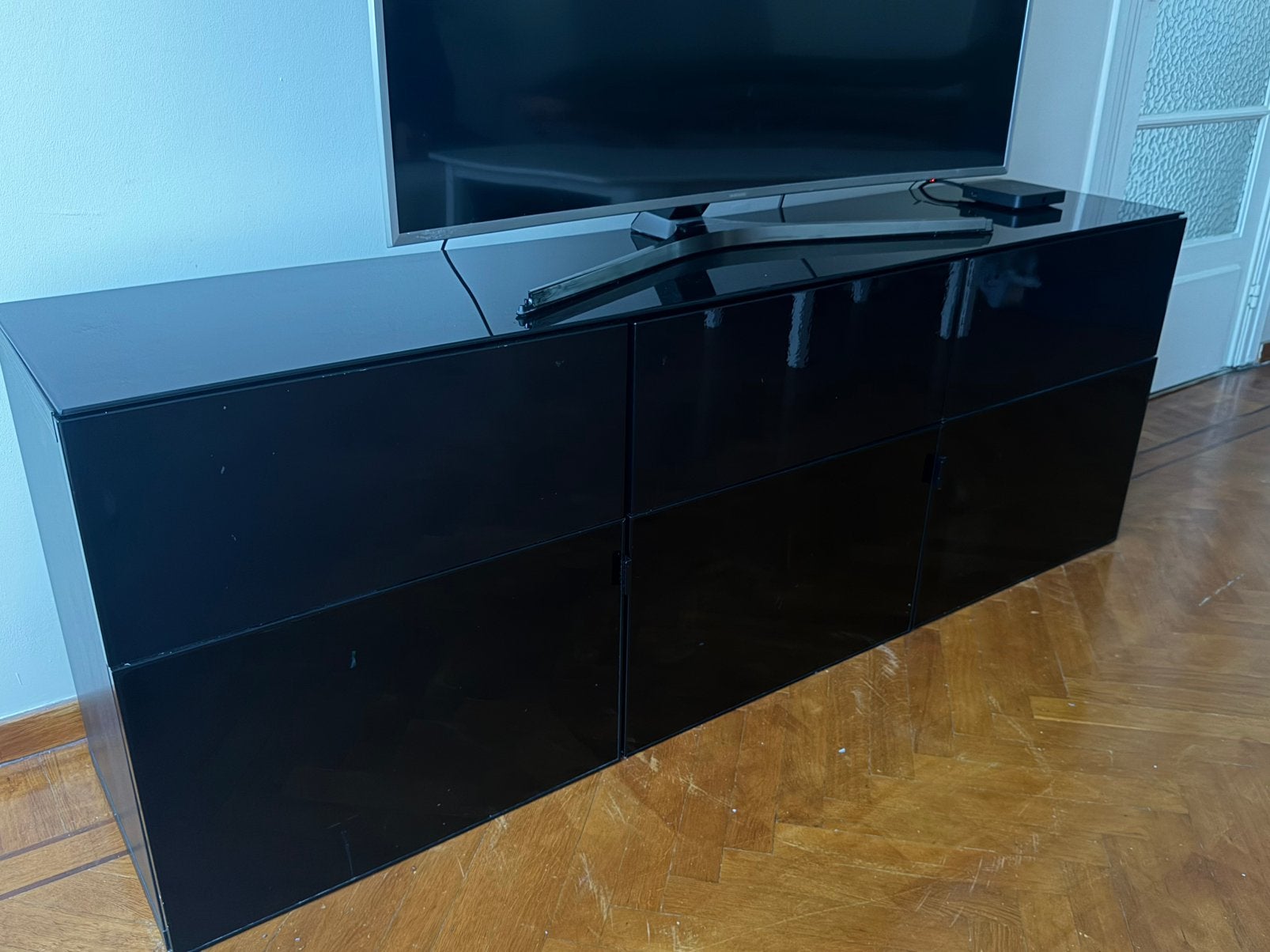 BESTA IKEA, Maison & Meubles, Enlèvement, Comme neuf, Verre