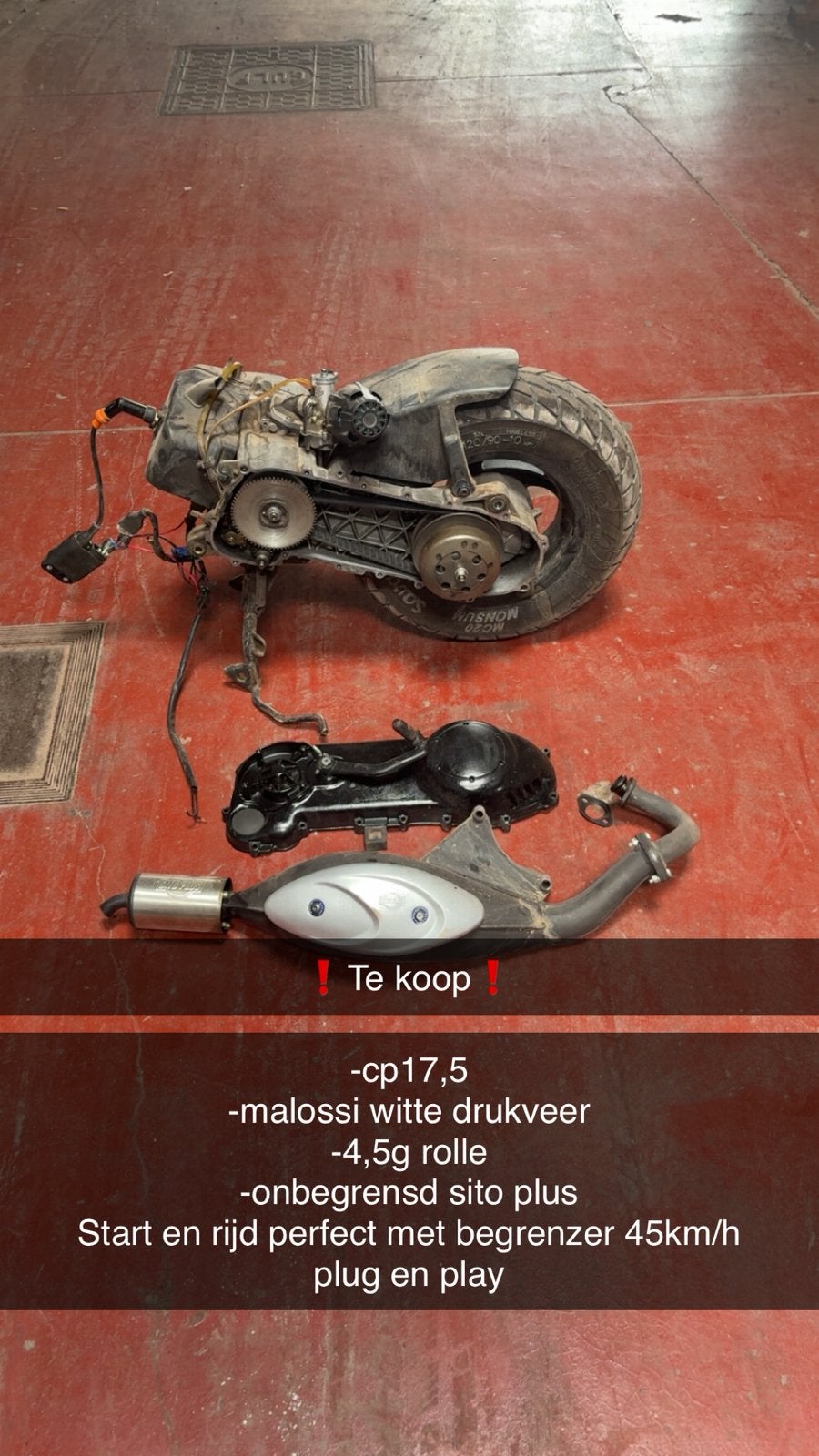 Piaggio tph 50 blok plug and play