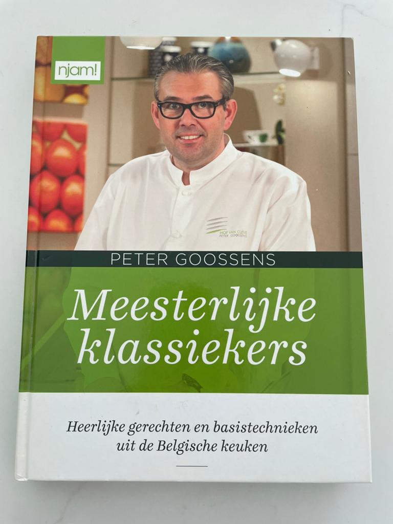 Peter Goossens : des classiques magistraux - Cuisine belge, Enlèvement ou Envoi, Neuf, Régime et Alimentation