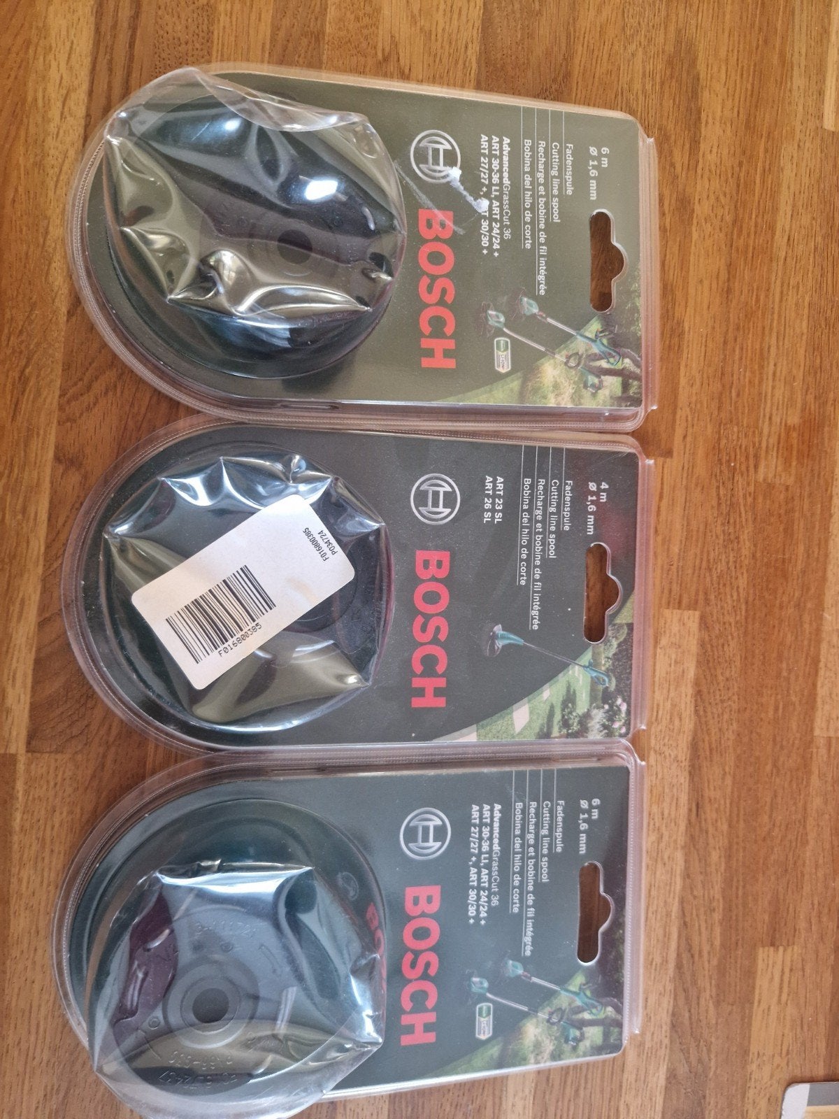 Lot de 3 bobines de fil Bosch, Tuin en Terras, Ophalen, Draad