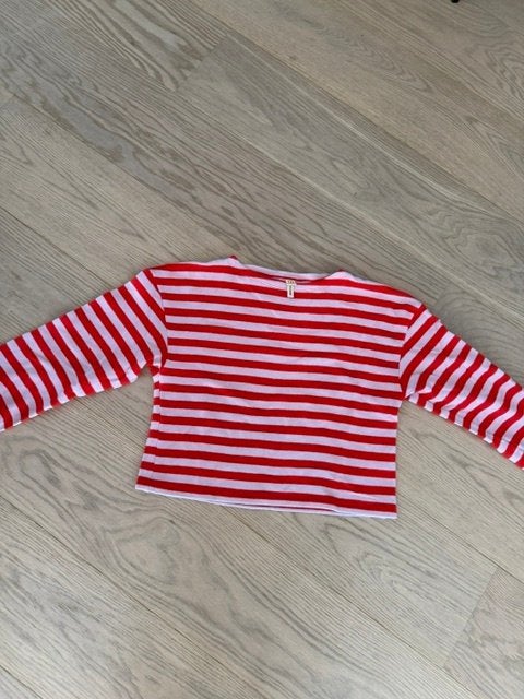 Bellerose gestreept truitje lichtoze/rood 10jaar   NIEUW, Enfants & Bébés, Vêtements enfant | Taille 140, Neuf, Enlèvement ou Envoi