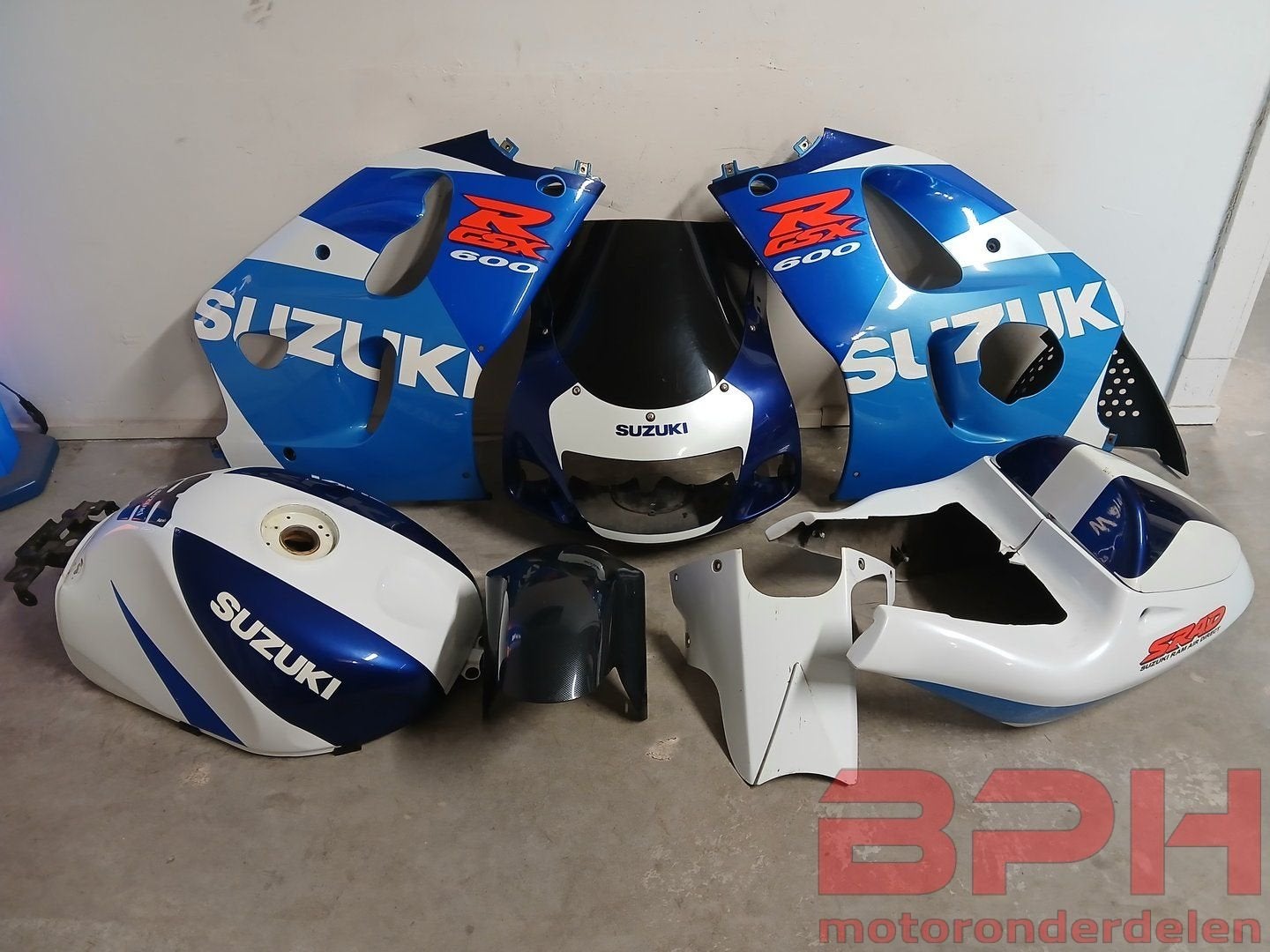 Kappenset / kuipset + tank Suzuki GSX-R 600 SRAD 1996 t/m 20, Ophalen, Gebruikt, -, -
