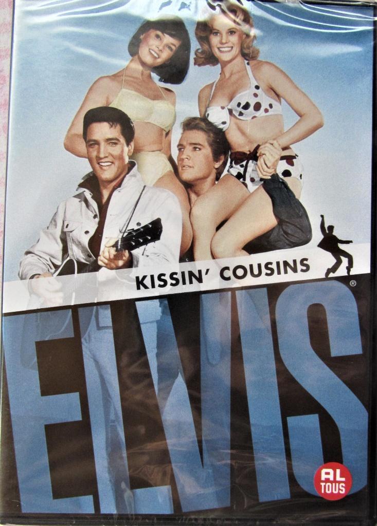 DVD MUZ. KOMEDIE- KISSIN' COUSINS (ELVIS PRESLEY) ZELDZAAM, Alle leeftijden, Ophalen of Verzenden, Nieuw in verpakking, Romantische komedie