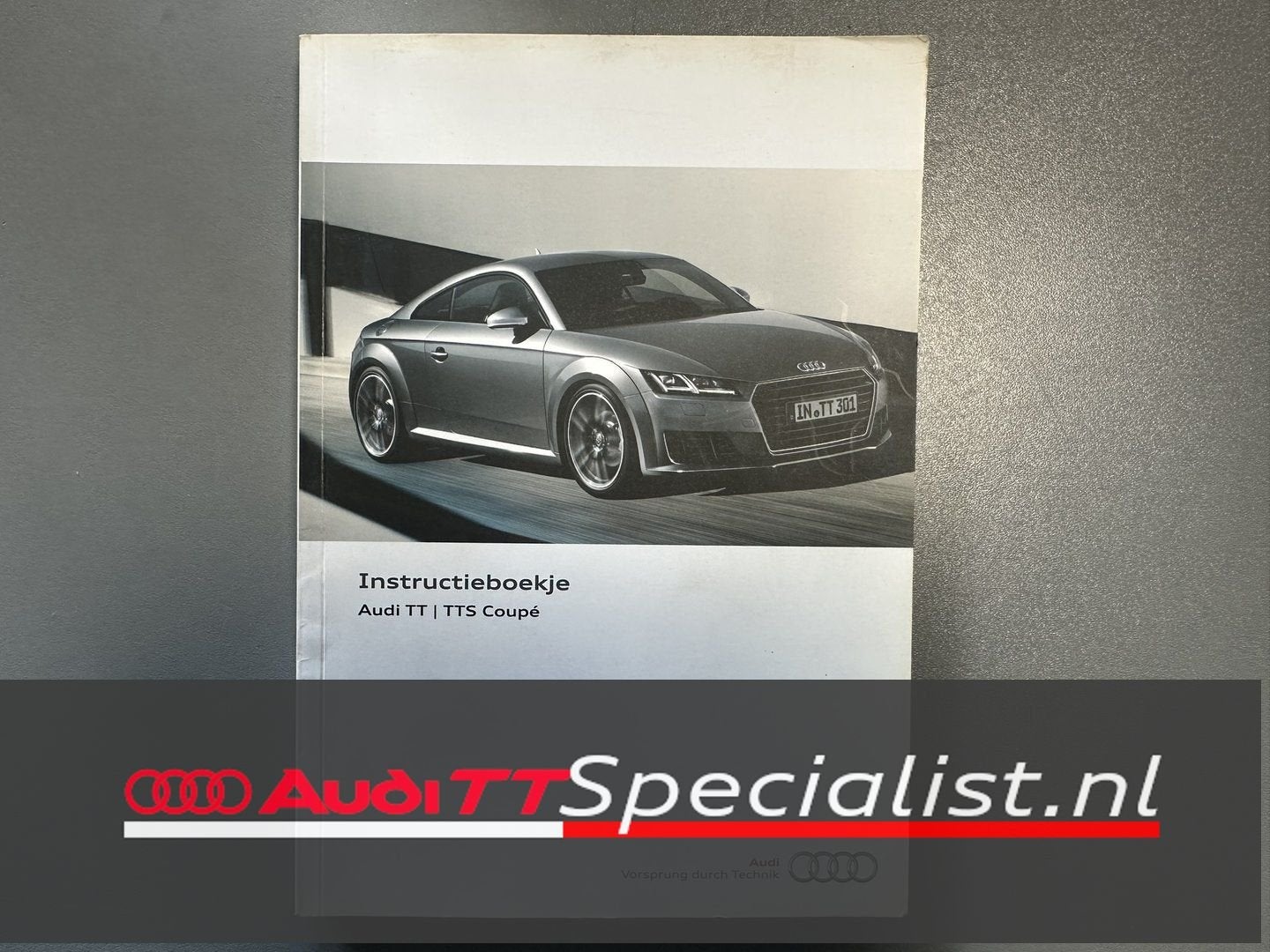 Instructieboekje orgineel NL Audi TT / TTS Coupé MK3, Enlèvement ou Envoi, Comme neuf