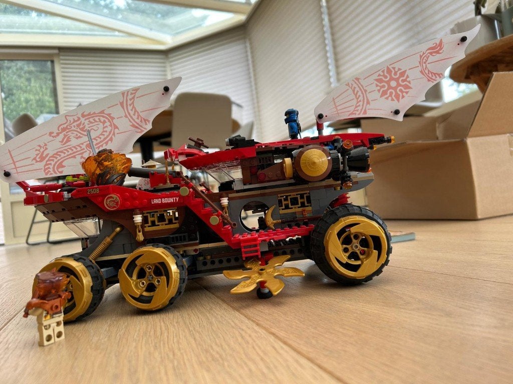 Lego Ninjago > Landbounty (70677), Lego, Ensemble complet, Instructions incluses, Enlèvement