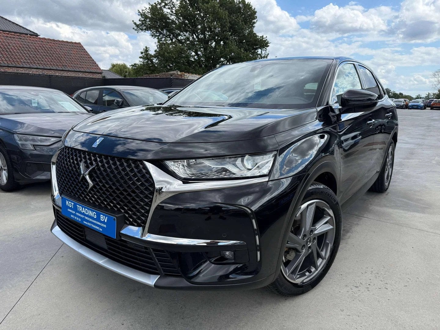 DS Ds 7 Crossback Automobiles 1.2i 130PK AUTOMAAT NAVIGATIE, Auto's, Automaat, 1199 cc, Zwart, Leder