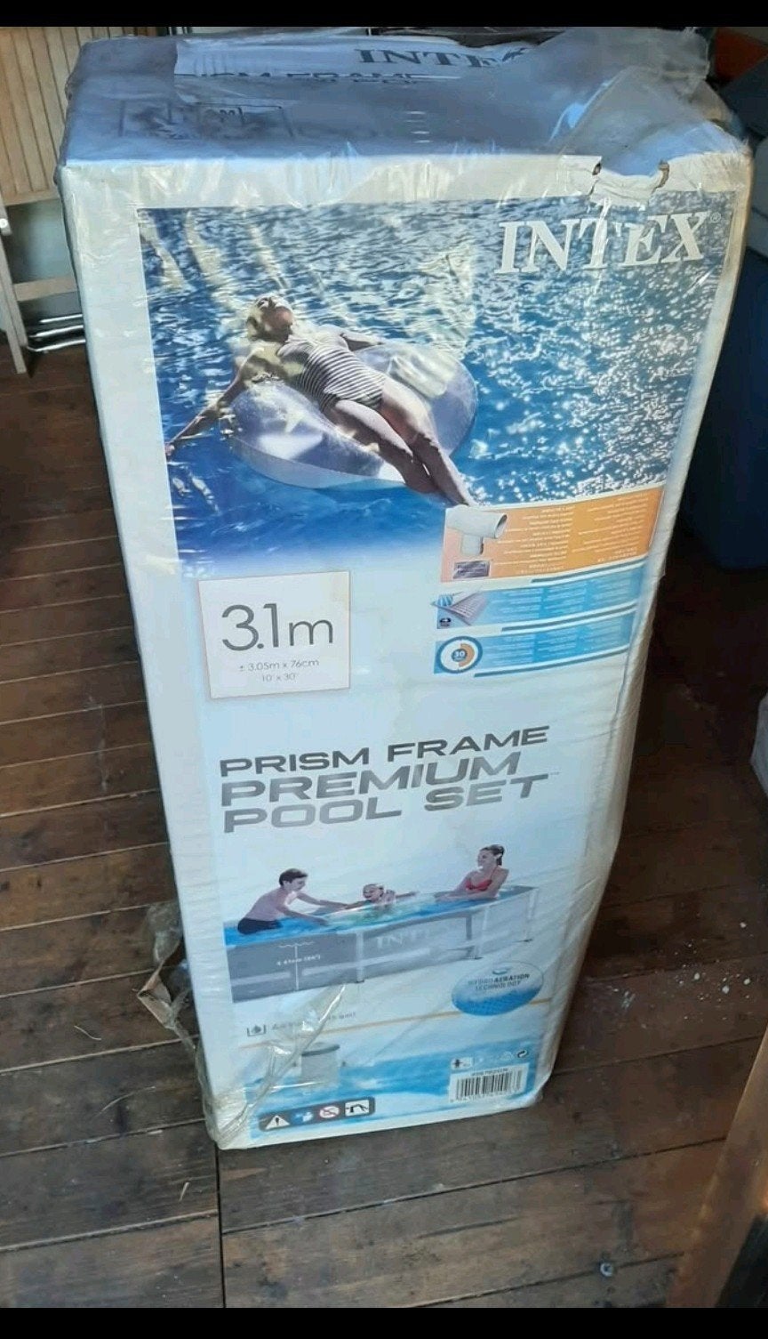 Intex zwembad pool set met filter 3 m nieuw!!, Ophalen