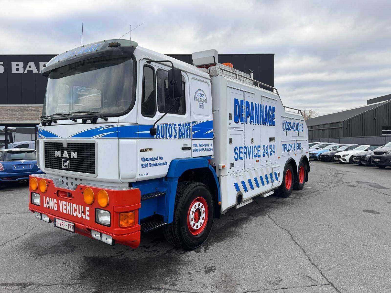 HOMME F90 Dépanneuse pour camions, Achat, Entreprise, Autres carburants, MAN