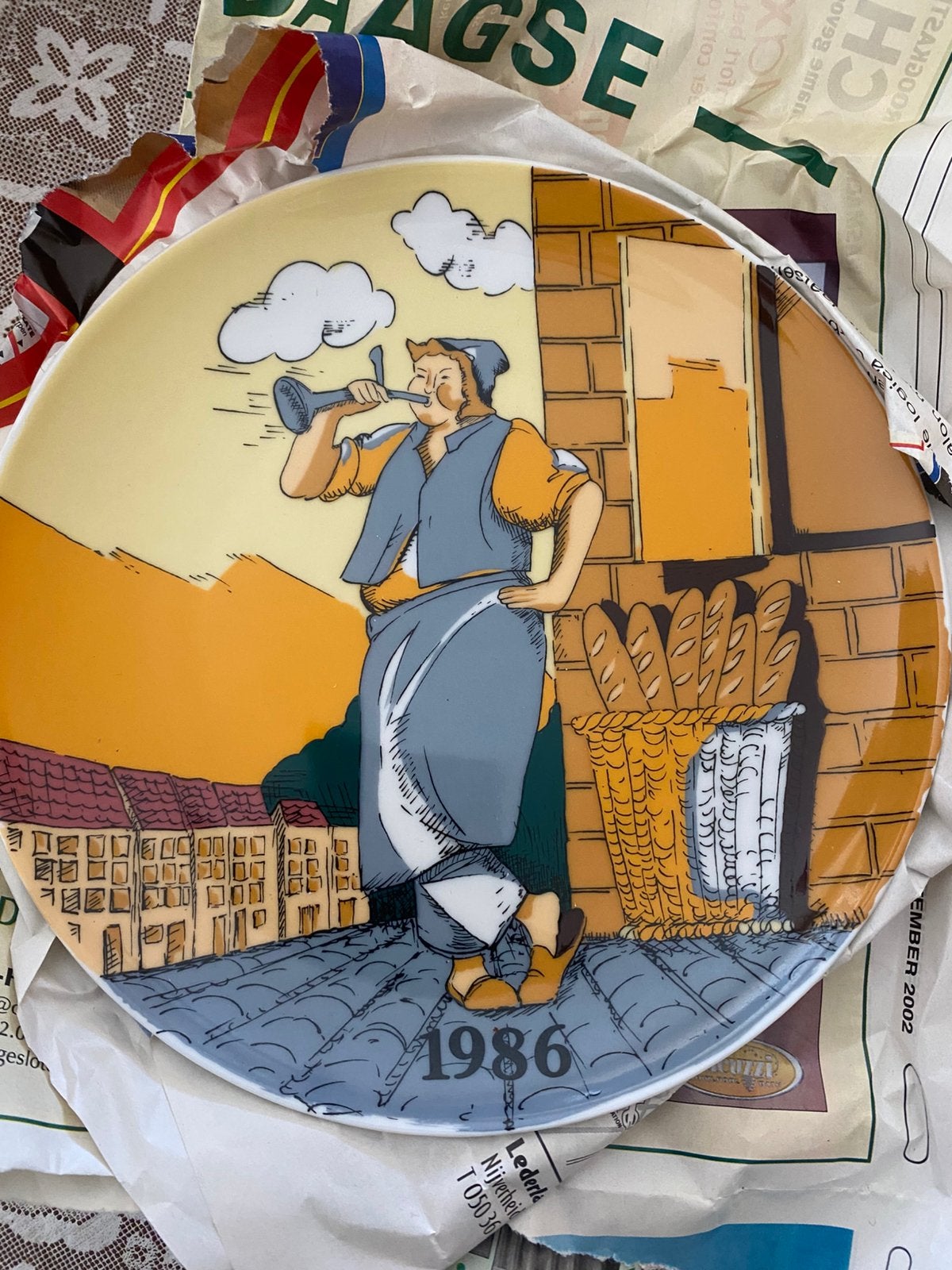 Porselein bakkers.  Beperkte oplage, Antiek en Kunst, Ophalen