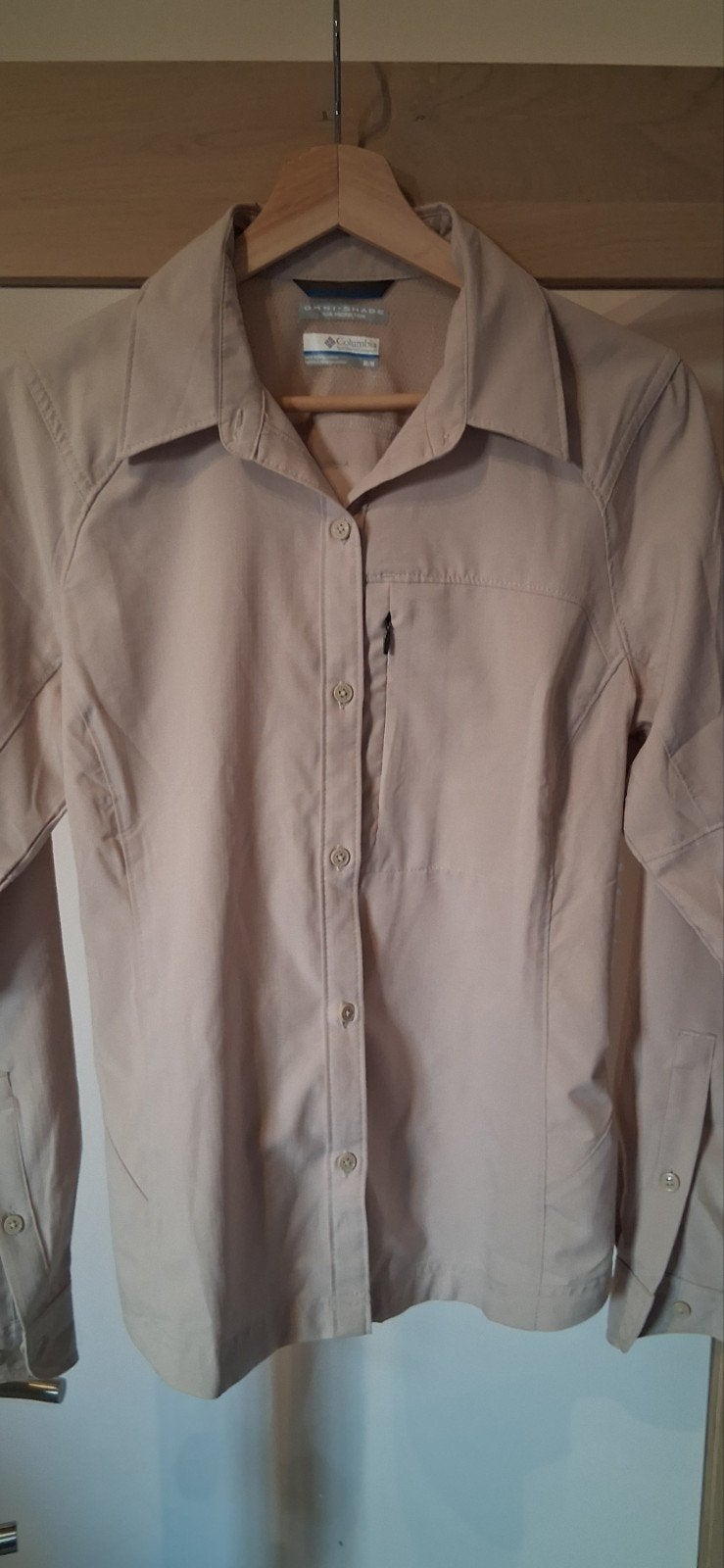 Chemise femme COLUMBIA OMNI SHADE beige/ taille M, Columbia, Taille 38/40 (M), Enlèvement ou Envoi, Beige
